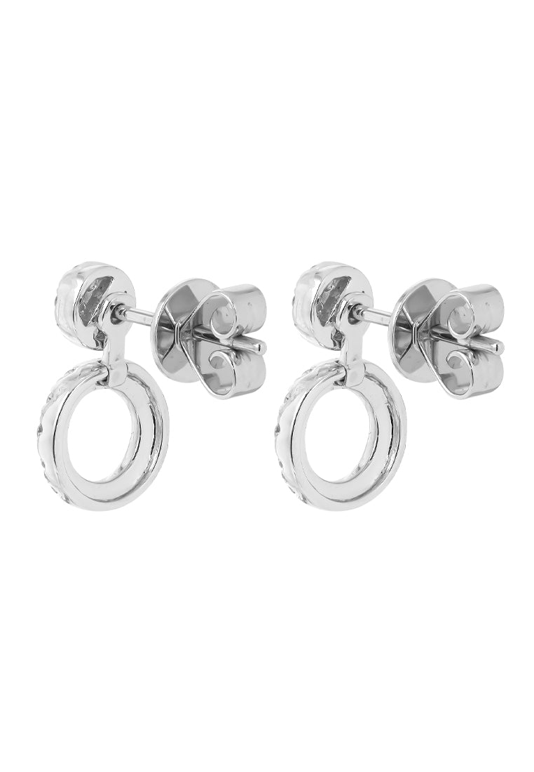 TOMEI Charlie Earrings, White Gold 750