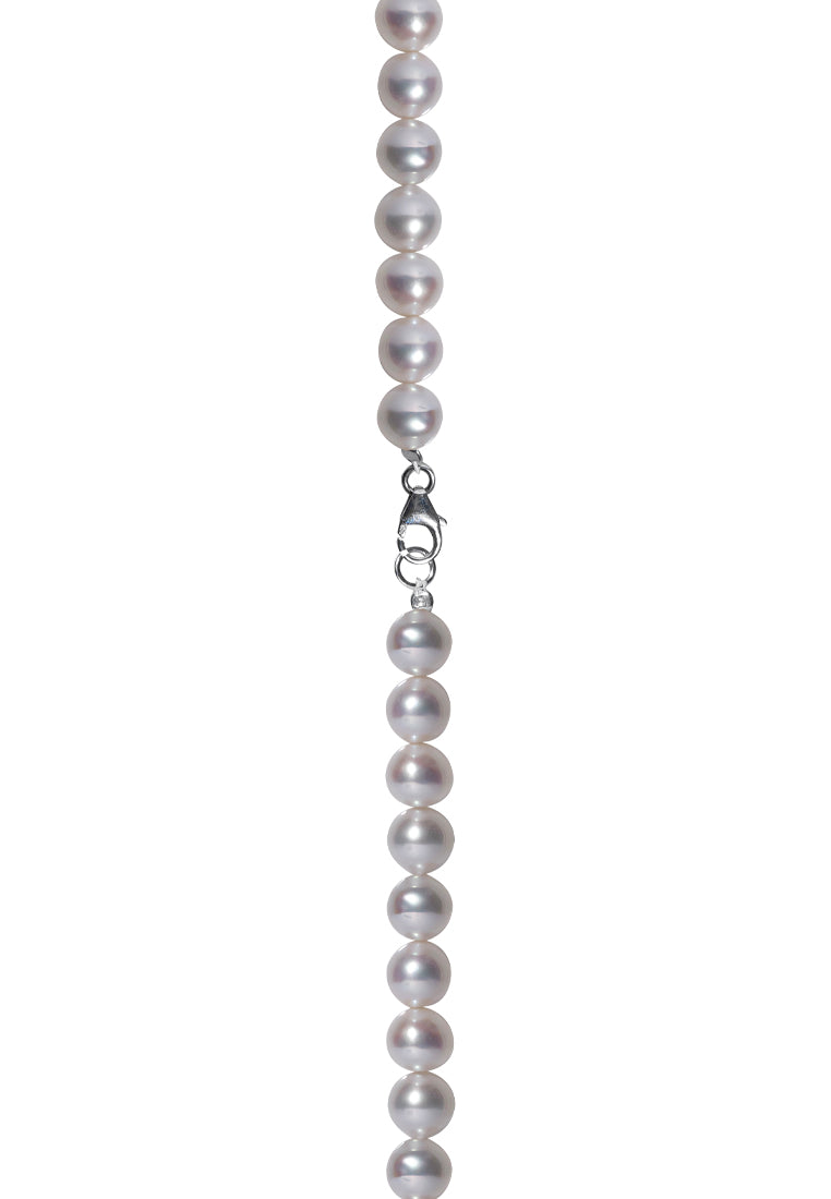 TOMEI Edison Pearl Necklace, White