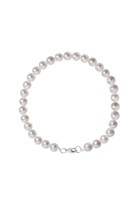 TOMEI Edison Pearl Bracelet, White