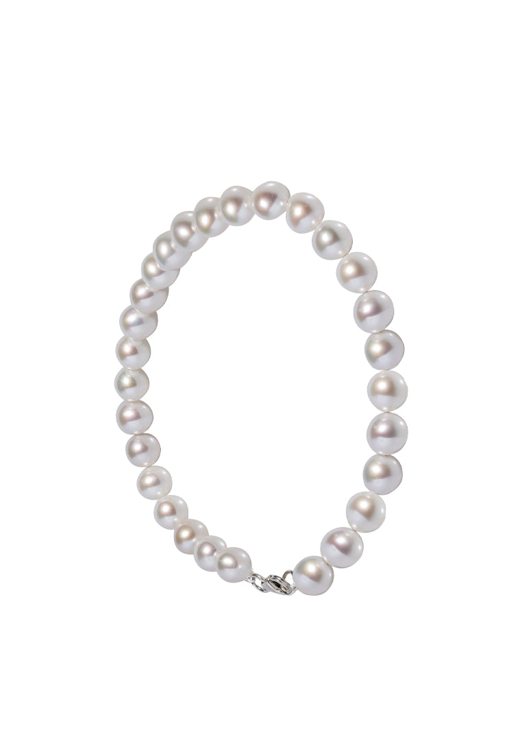 TOMEI Edison Pearl Bracelet, White