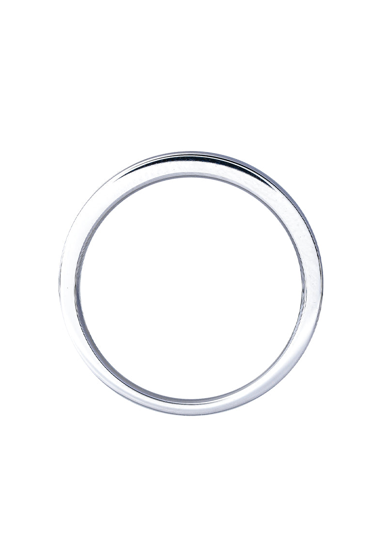 TOMEI【真爱多美。承诺】Evermore Couple Ring, White+Rose Gold 750