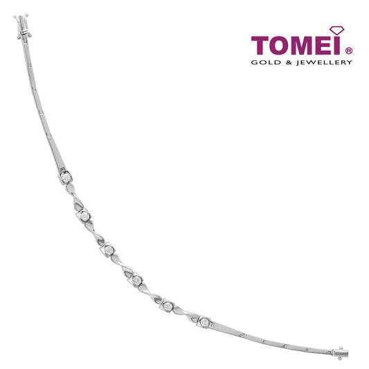 TOMEI Bracelet, Diamond White Gold 750