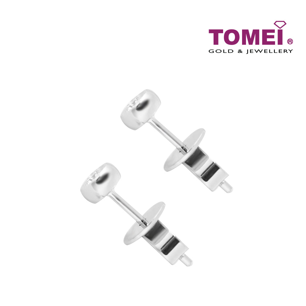 TOMEI Bella Earrings, Diamond White Gold 585 (E1606)