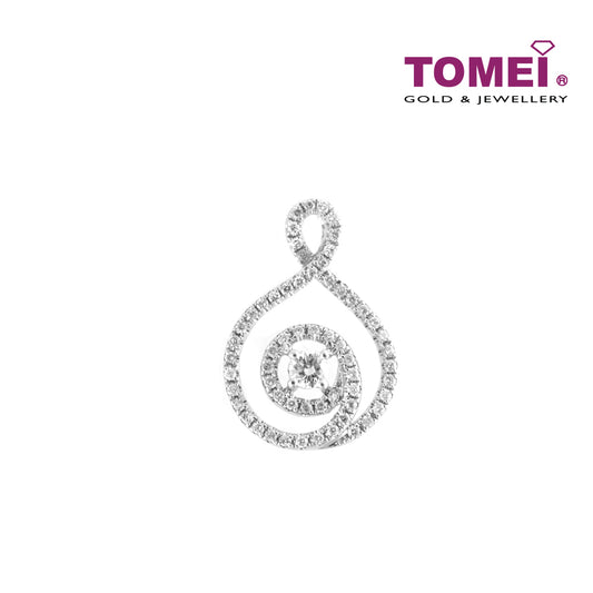 TOMEI Pendant, Diamond White Gold 750 (P4465)