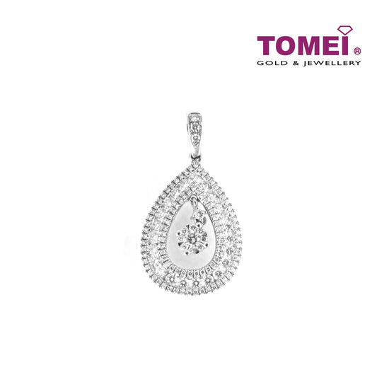TOMEI Pendant, Diamond White Gold 750 (P4963)