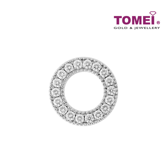 TOMEI Ornately Phantasmagoric Splendour Pendant, Diamond White Gold 750 (P5689)