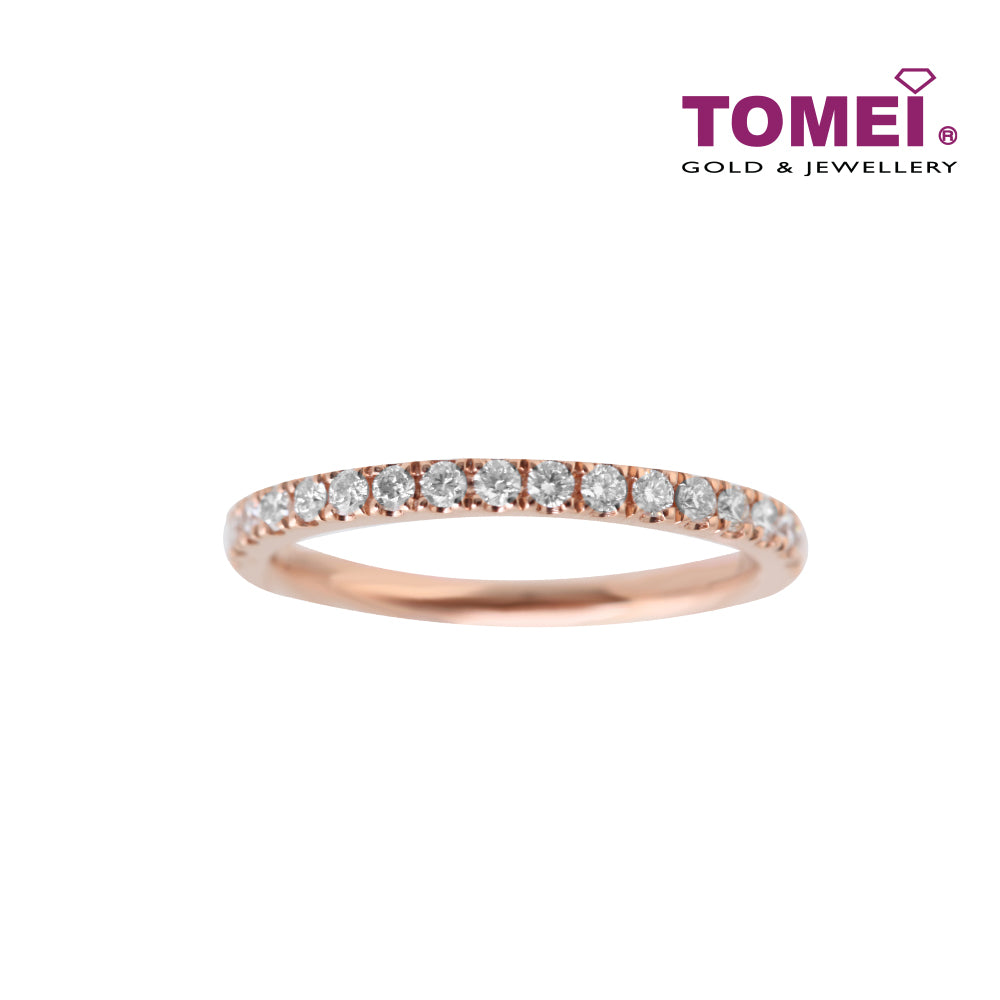 TOMEI Eternity Ring, Rose Gold 750 (R4634R)