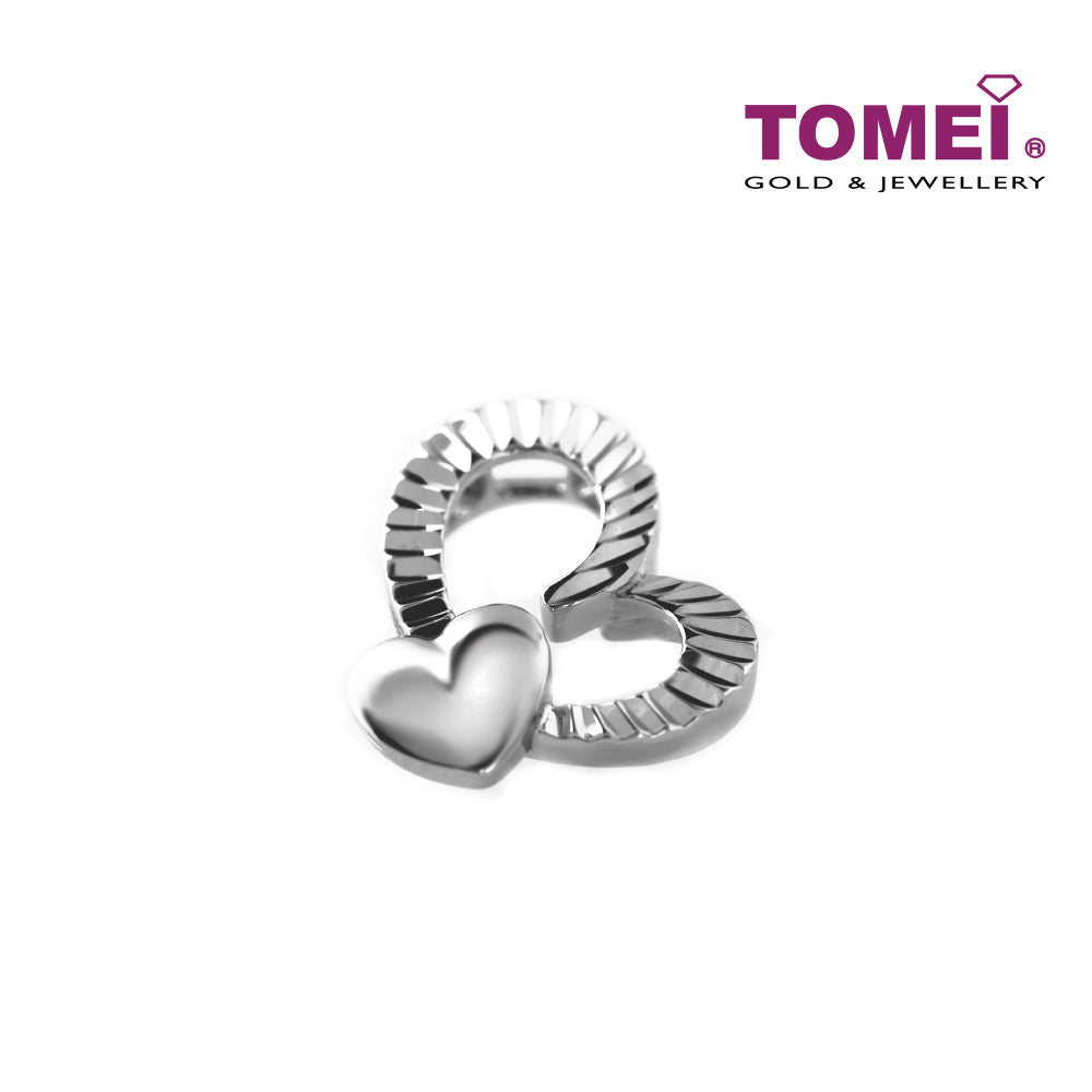 TOMEI Lovingly Romantic Vibes of Affection Pendant, White Gold 585