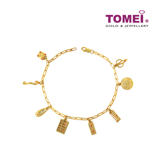 TOMEI Bracelet, Yellow Gold 916