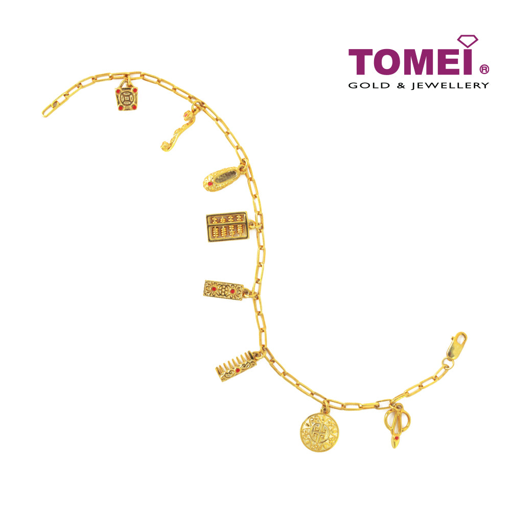 TOMEI Bracelet, Yellow Gold 916
