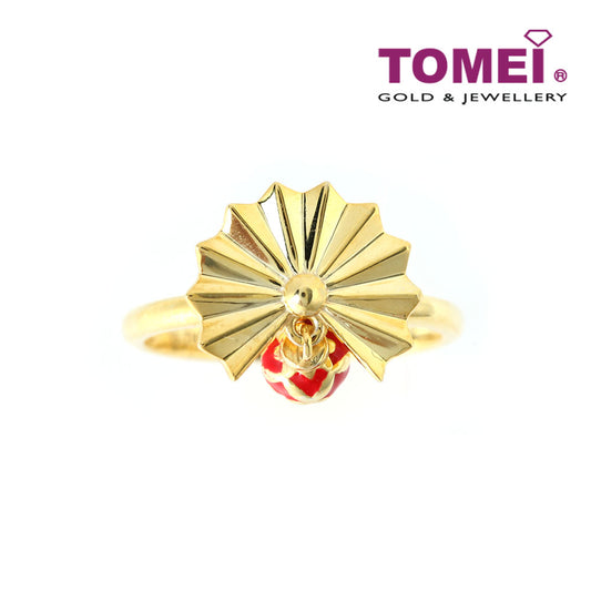 TOMEI Ring, Yellow Gold 916