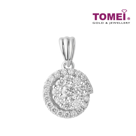 TOMEI Roxanne Pendant, White Gold 750 (P5057)