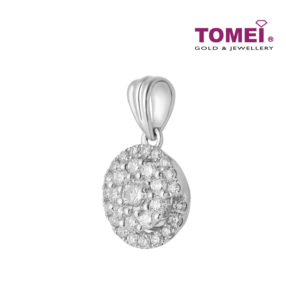 TOMEI Roxanne Pendant, White Gold 750 (P5057)