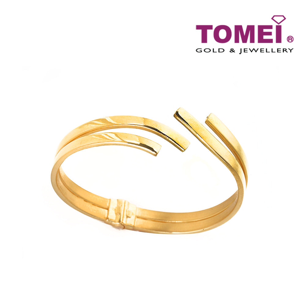 TOMEI Bangle, Yellow Gold 916