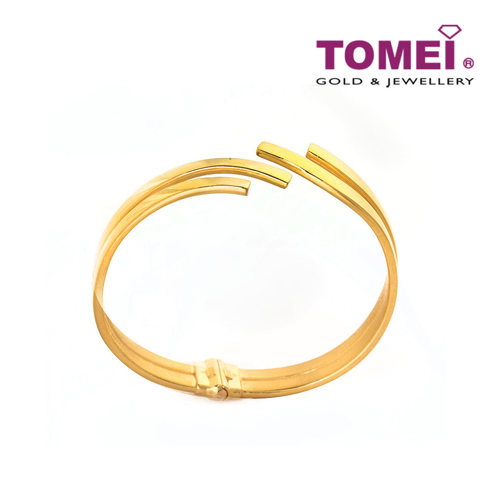 TOMEI Bangle, Yellow Gold 916