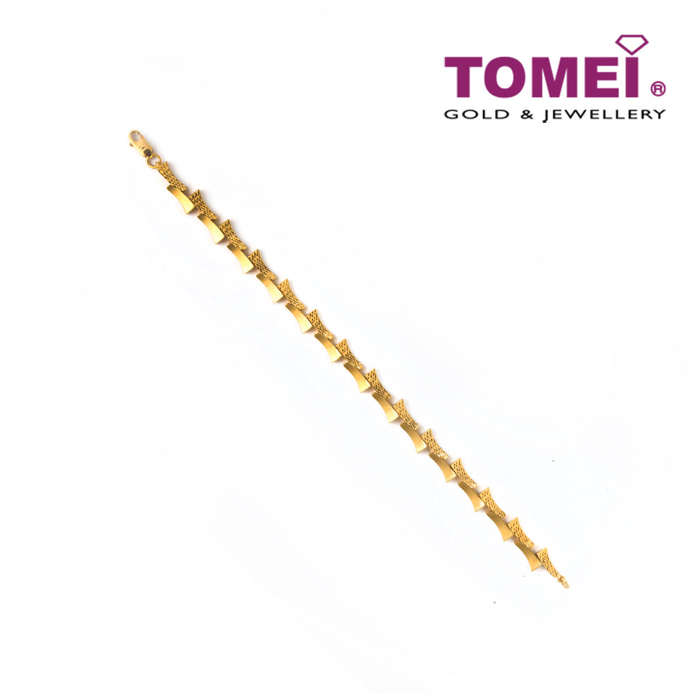 TOMEI Bracelet, Yellow Gold 916