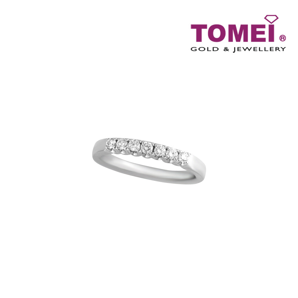 TOMEI EB Evermore Ring, Diamond White Gold 750