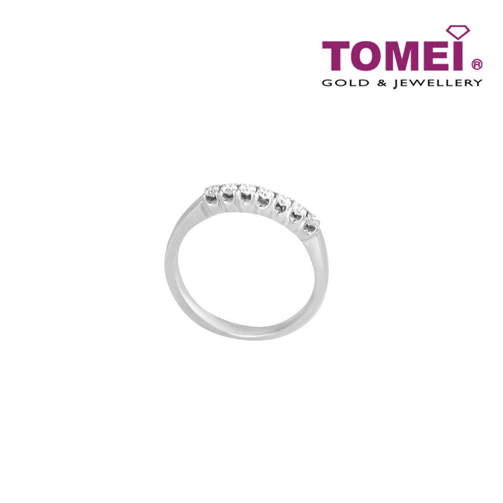 TOMEI EB Evermore Ring, Diamond White Gold 750