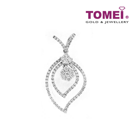 TOMEI Pendant, Diamond White Gold 750 (P3407)
