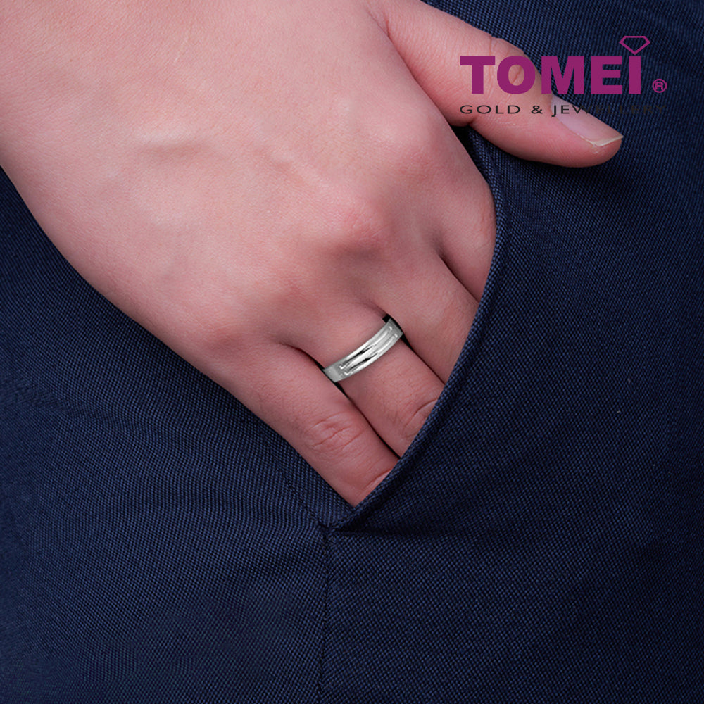 TOMEI Homme Series, Silver Ring For Men