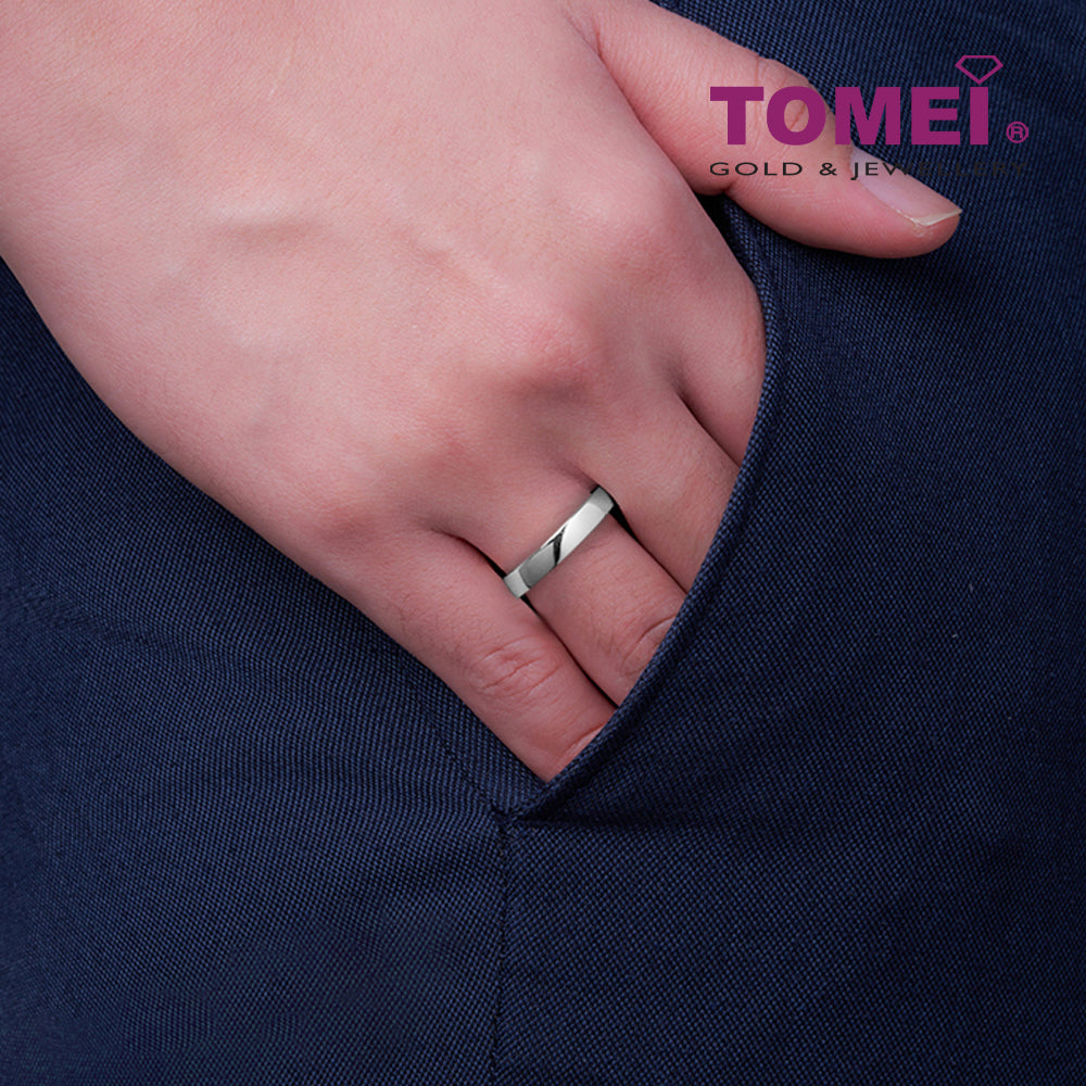 TOMEI Homme Series, Silver Ring For Men