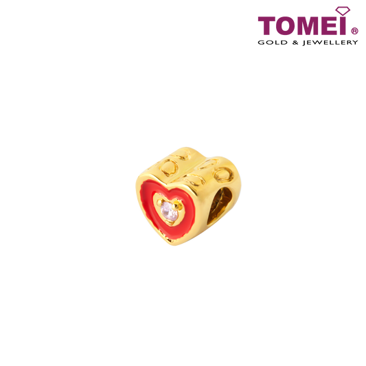 TOMEI Stolen Heart Charm | Tomei Yellow Gold 916 (22K)
