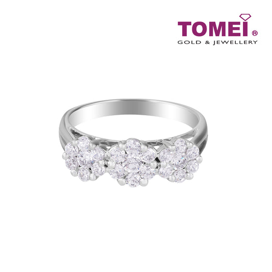 TOMEI Diamond Ring White Gold 750