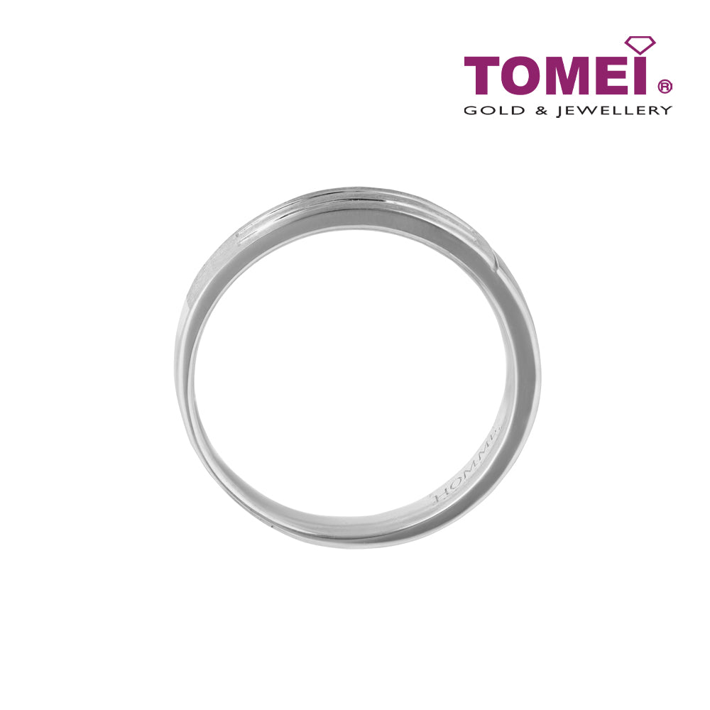 TOMEI Homme Series, Silver Ring For Men