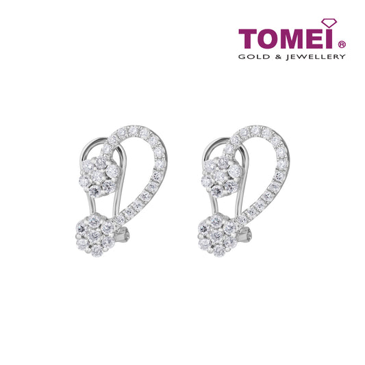 TOMEI Clidia Earrings White Gold 750