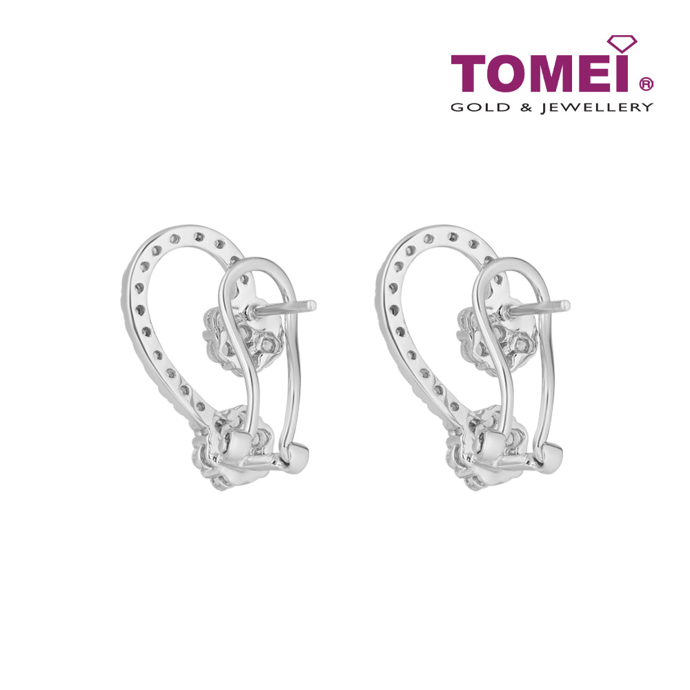 TOMEI Clidia Earrings White Gold 750
