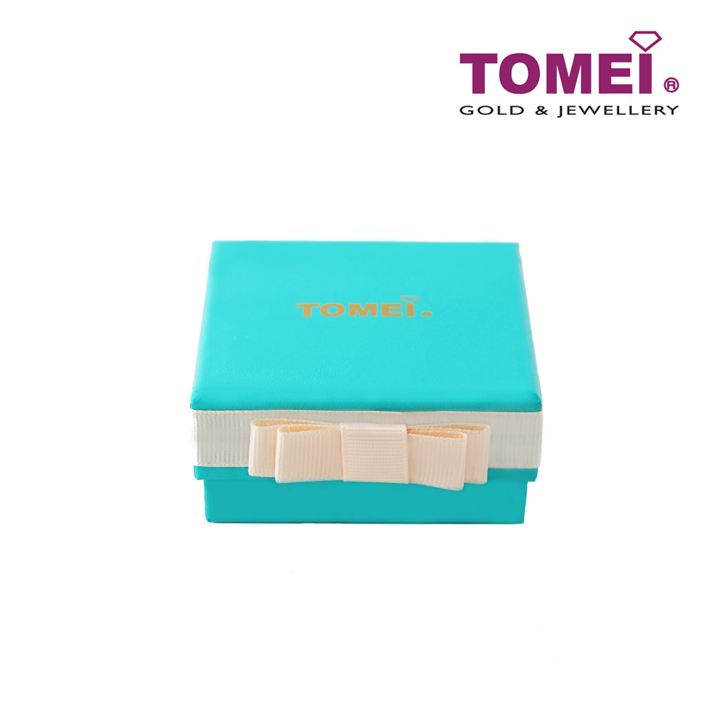 Tomei White Gold 585 (14K) Diamond Earrings (E1487)