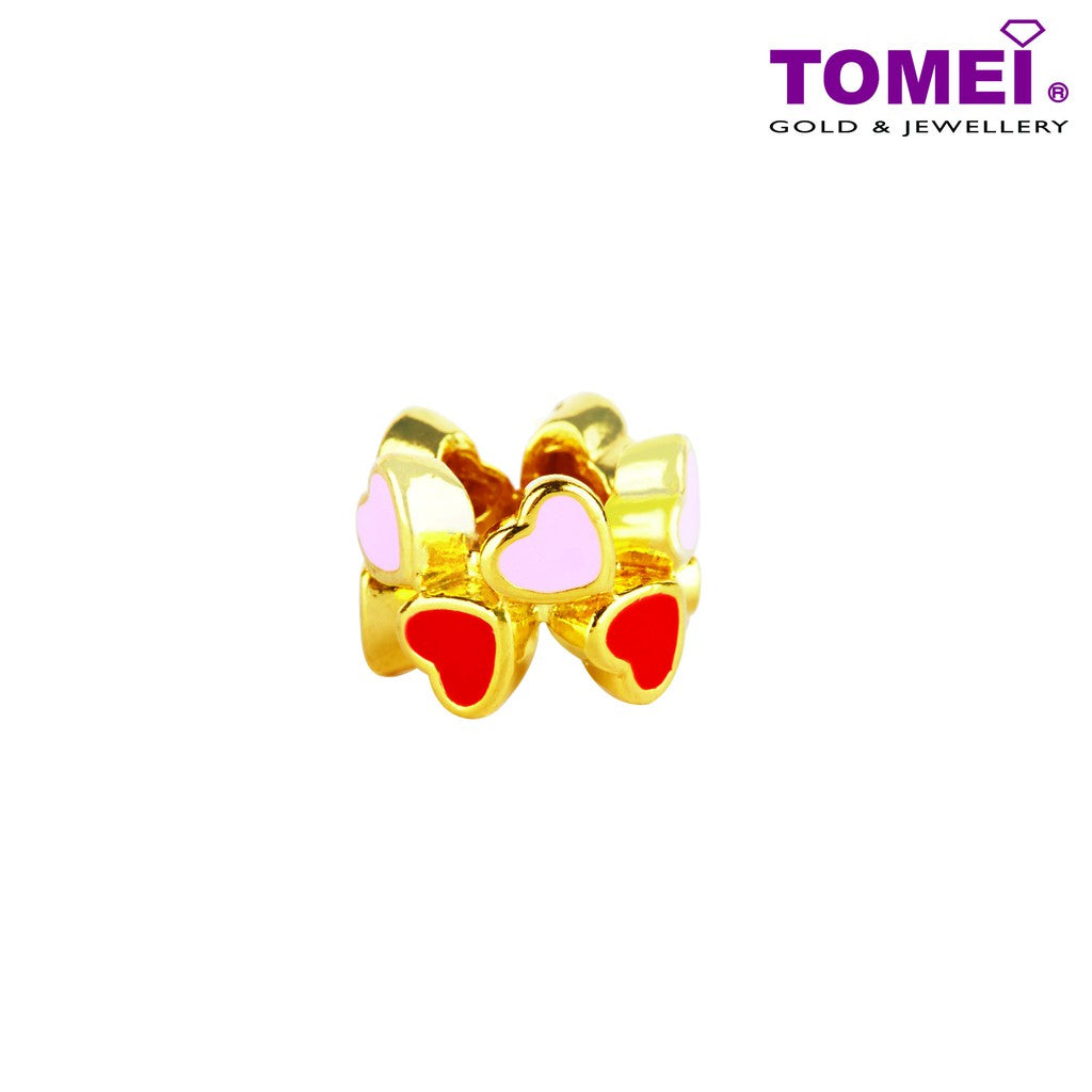 TOMEI Lovey Dovey Charm, Yellow Gold 916 (TM-YG0814P-EC) (2.44G)