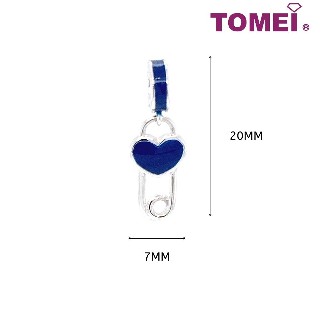 TOMEI Bonny Pin Charm, White Gold 585