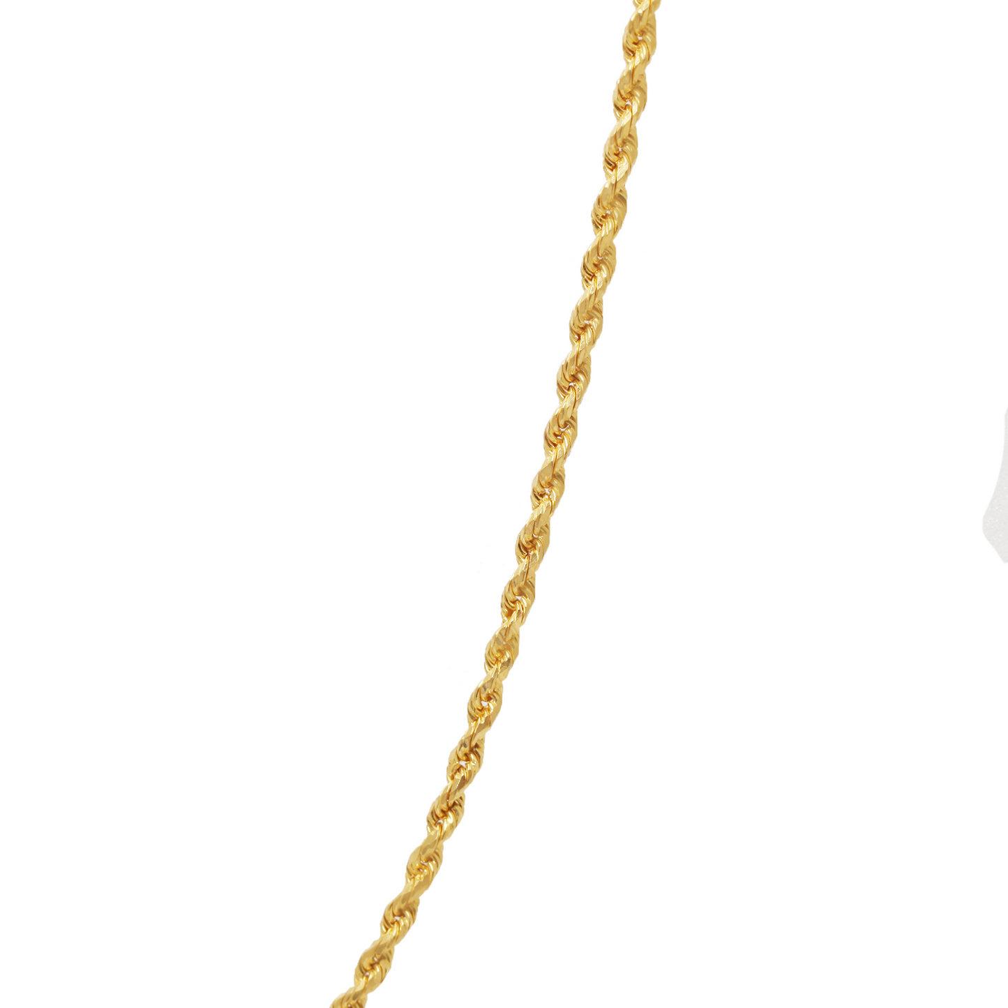 TOMEI Men's Twisted Sg Chain, Yellow Gold 916