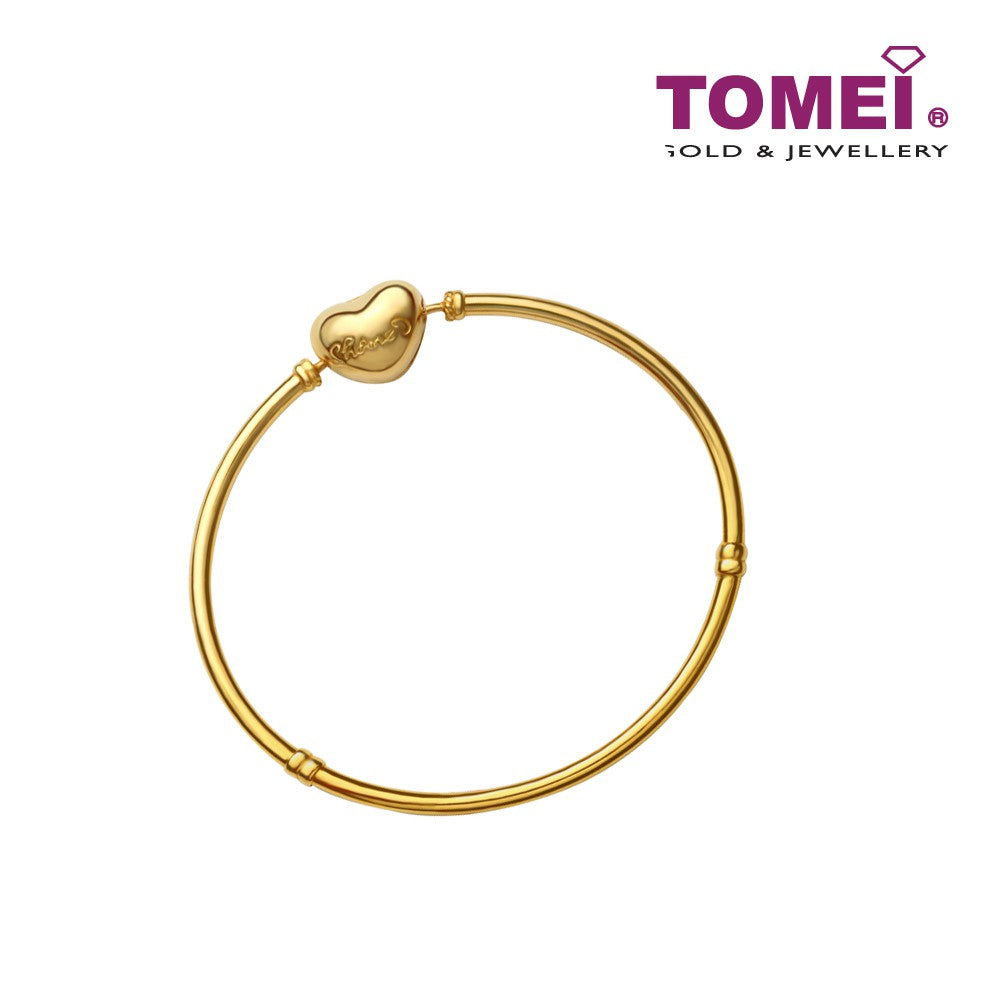 TOMEI Chomel Bangle, Yellow Gold 916