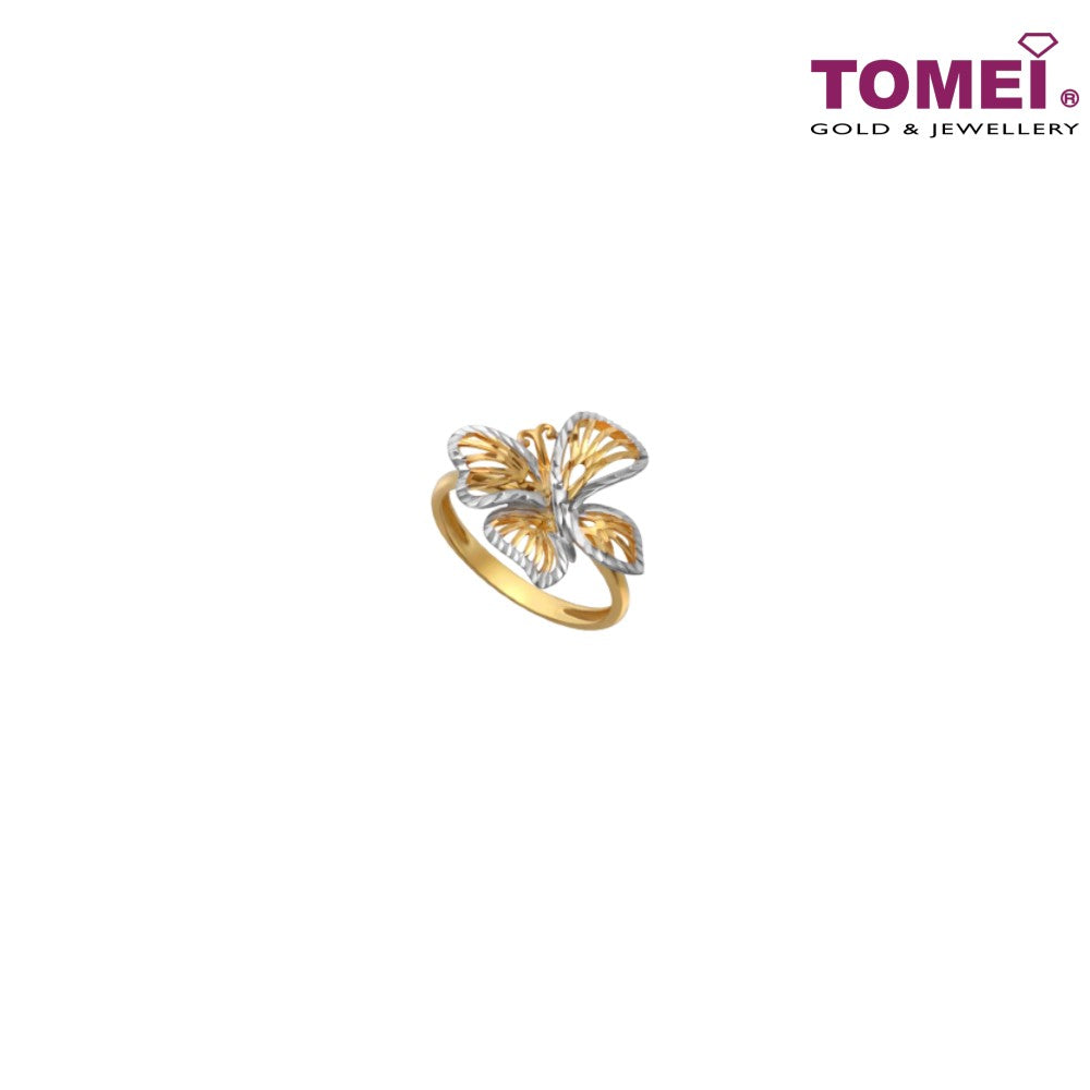 TOMEI Prima Aviana Ring, Yellow Gold 916 (9O-YG0696R-2C)