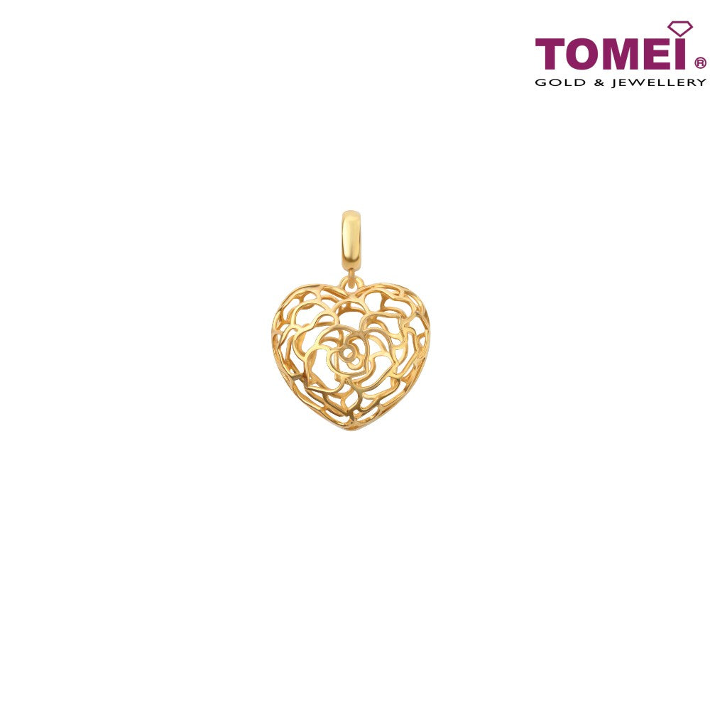 TOMEI Splendorous Masterpiece of Love Opus Pendant, Yellow Gold 916