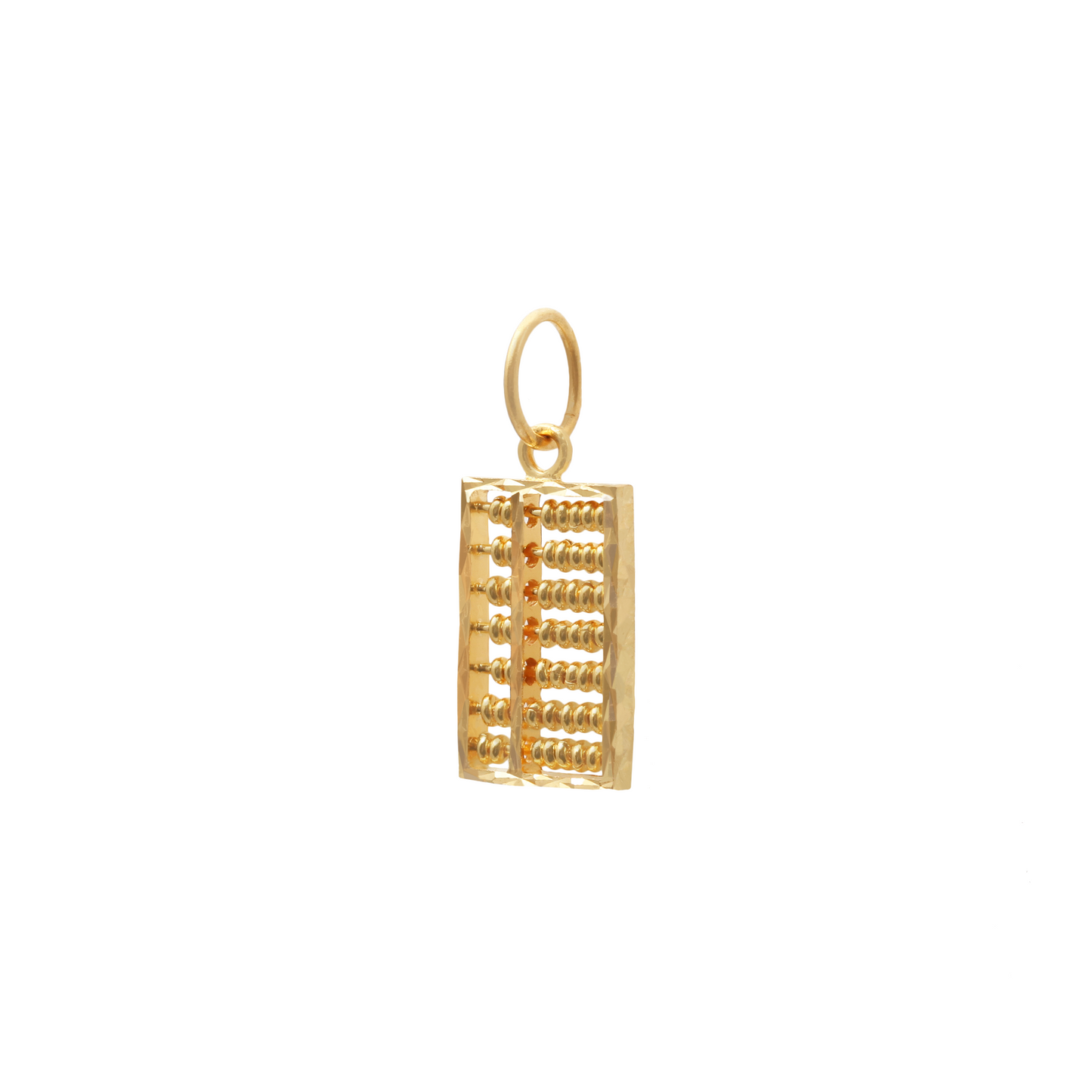 TOMEI Classic Abacus Pendant, Yellow Gold 916