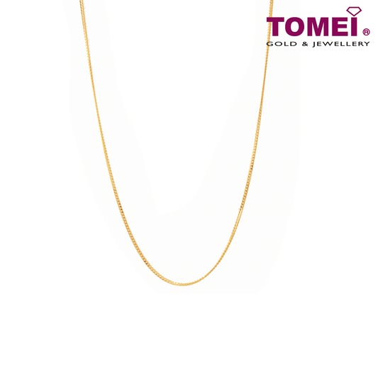TOMEI First Love Chain, Yellow Gold 916