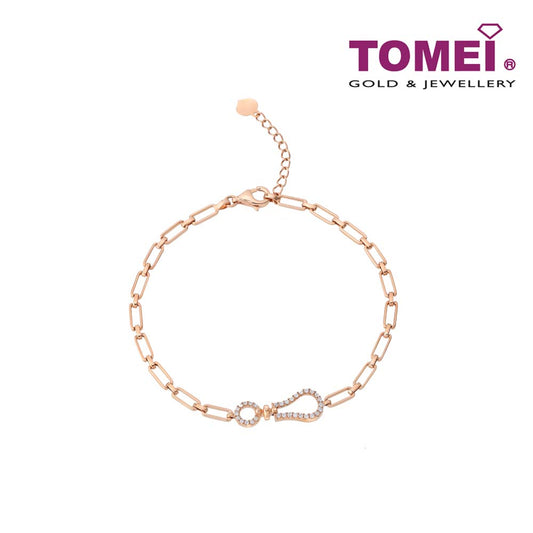 TOMEI Rouge Collection Diamond Bracelet I Rose Gold 750 (18K)