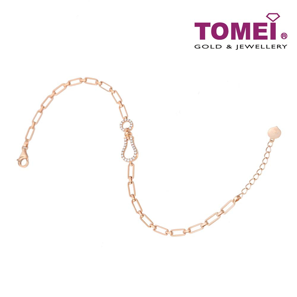 TOMEI Rouge Collection Diamond Bracelet I Rose Gold 750 (18K)