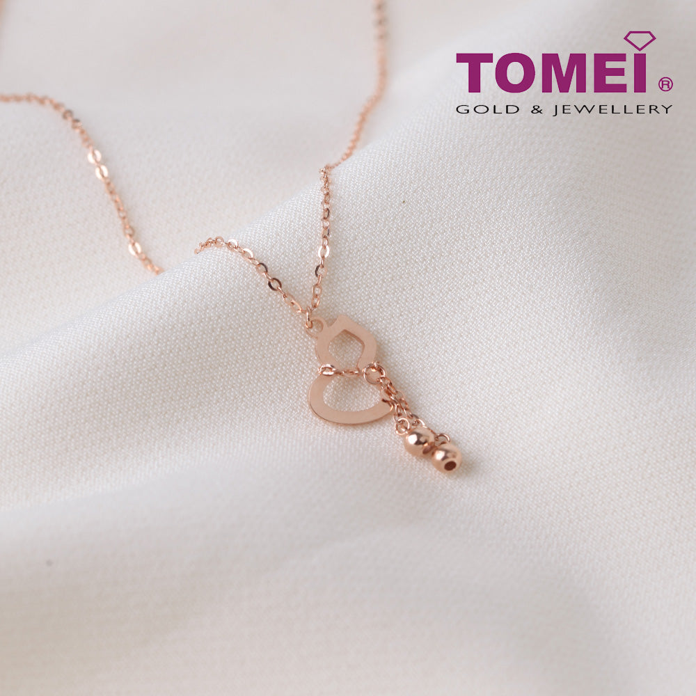 TOMEI Rouge Collection Hulu Necklace I Rose Gold 750 (18K)