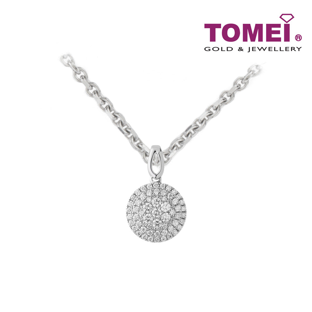 TOMEI Celina Pendant, White Gold 750 (P5192)