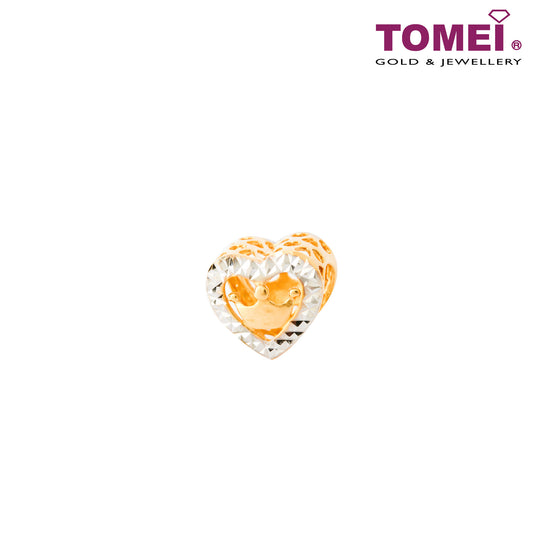 Queen of My Heart Charm | Tomei Yellow Gold 916 (22K)