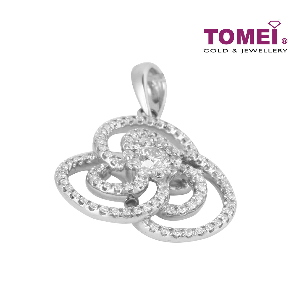 TOMEI Pendant, Diamond White Gold 750 (P5594)