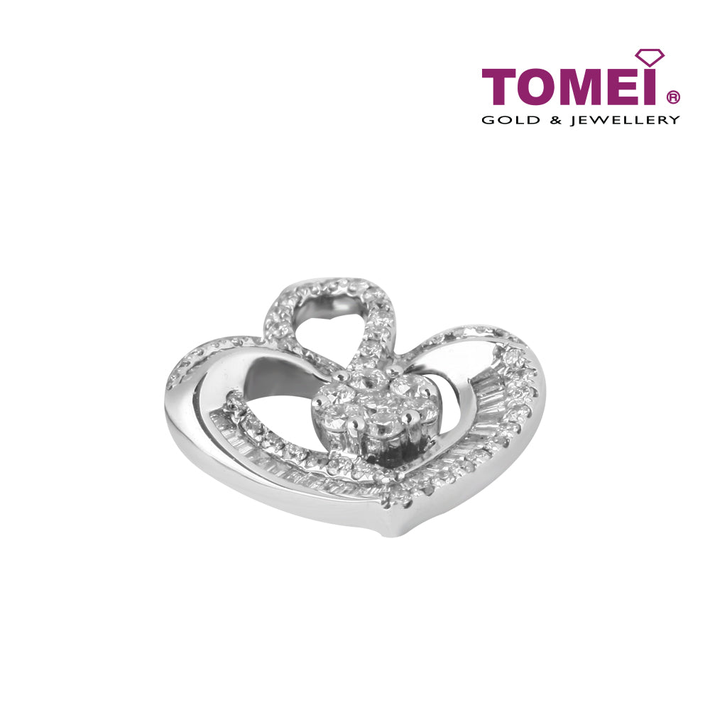 TOMEI Pendant, Diamond White Gold 750 (P4082)