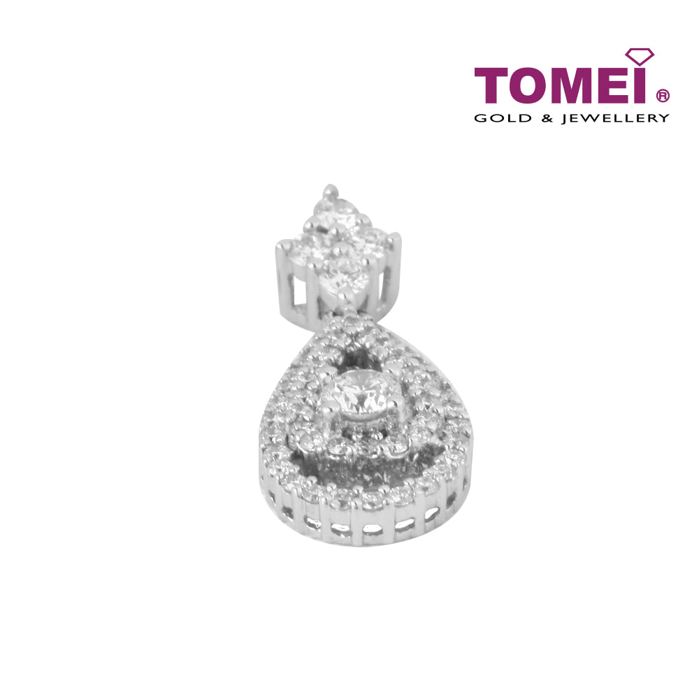 TOMEI Pendant, Diamond White Gold 750 (P4926)
