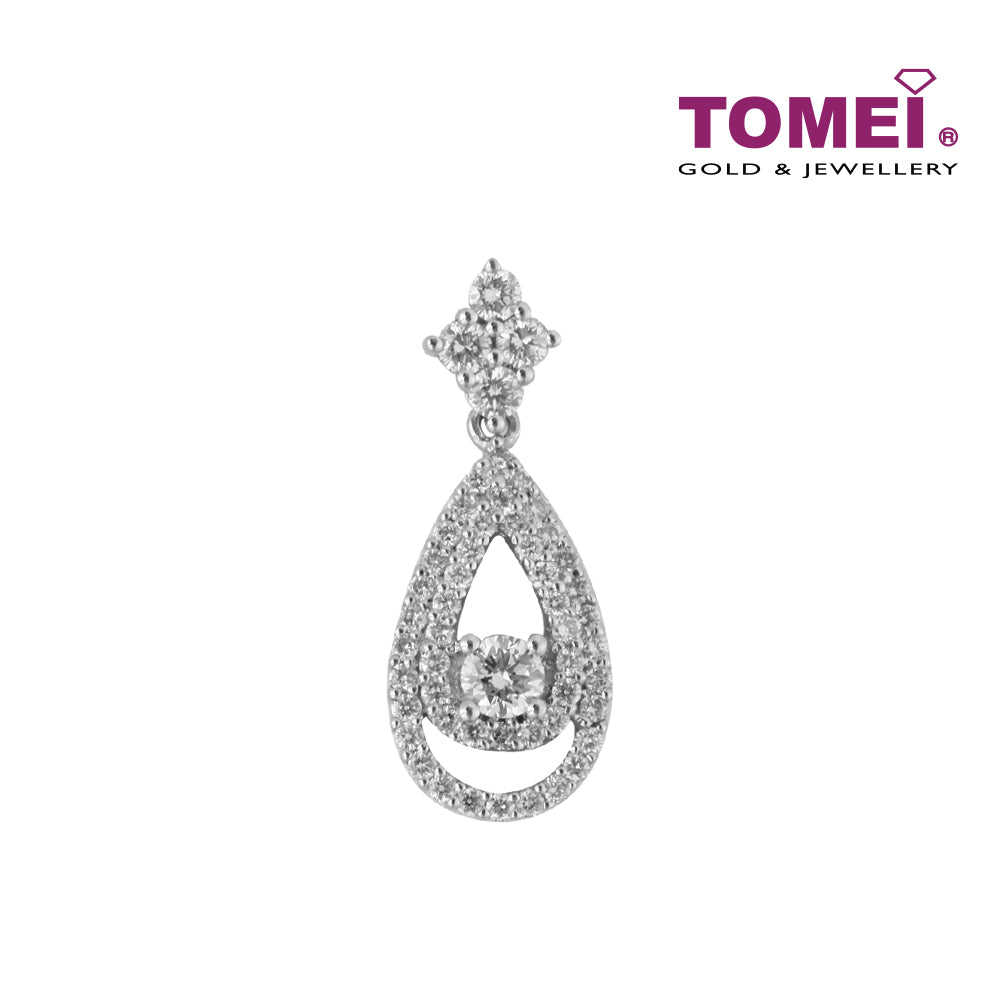 TOMEI Pendant, Diamond White Gold 750 (P4926)