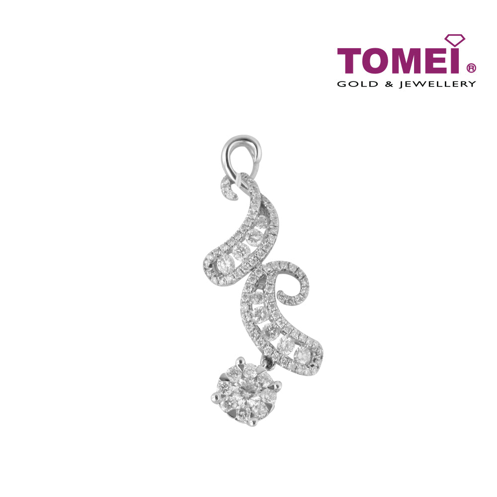 TOMEI Pendant, Diamond White Gold 750 (PD10440)