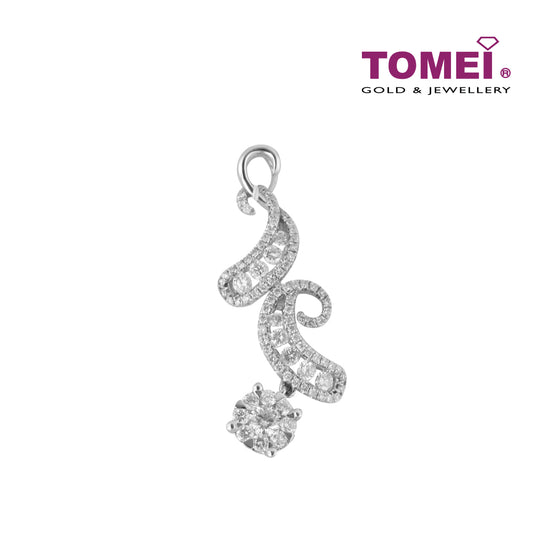 TOMEI Pendant, Diamond White Gold 750 (PD10440)